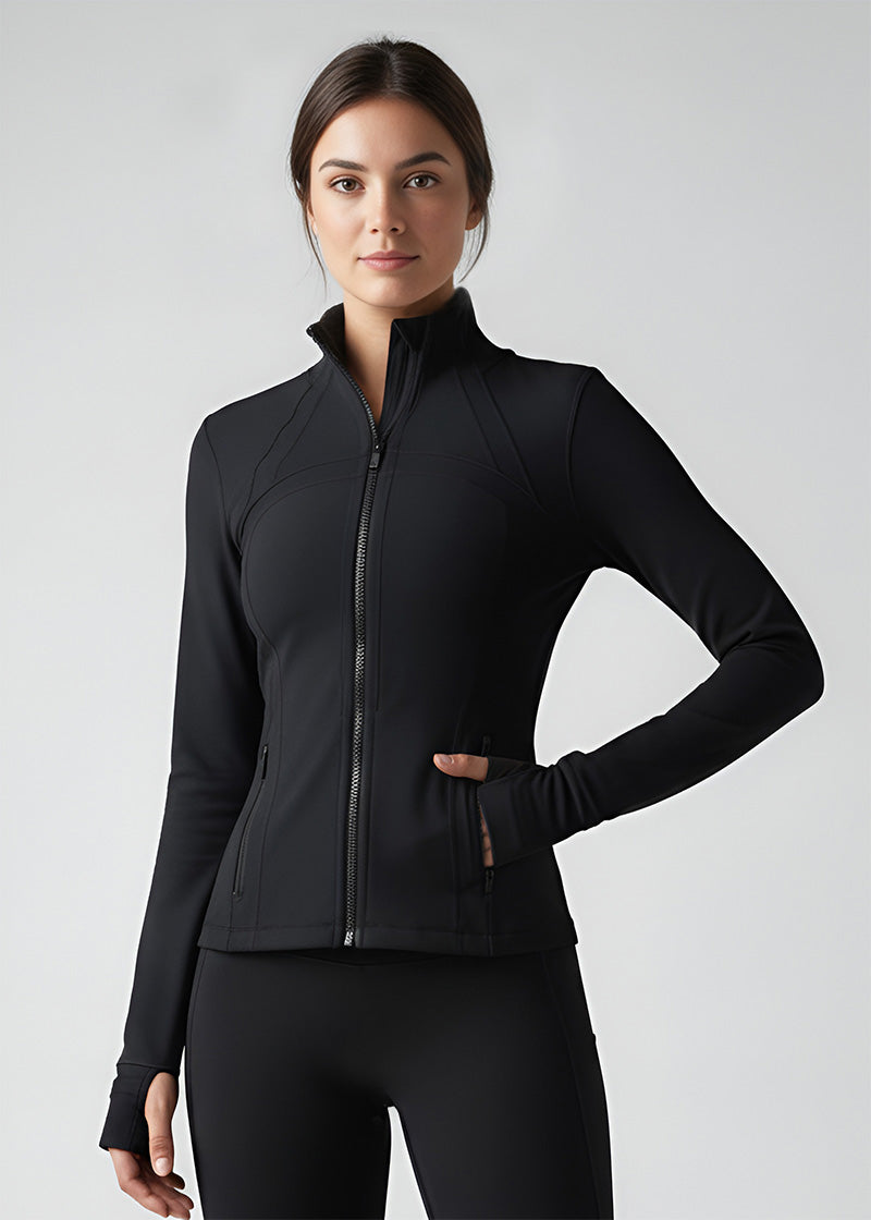 SisFlow™ Slim Fit Workout Jacket