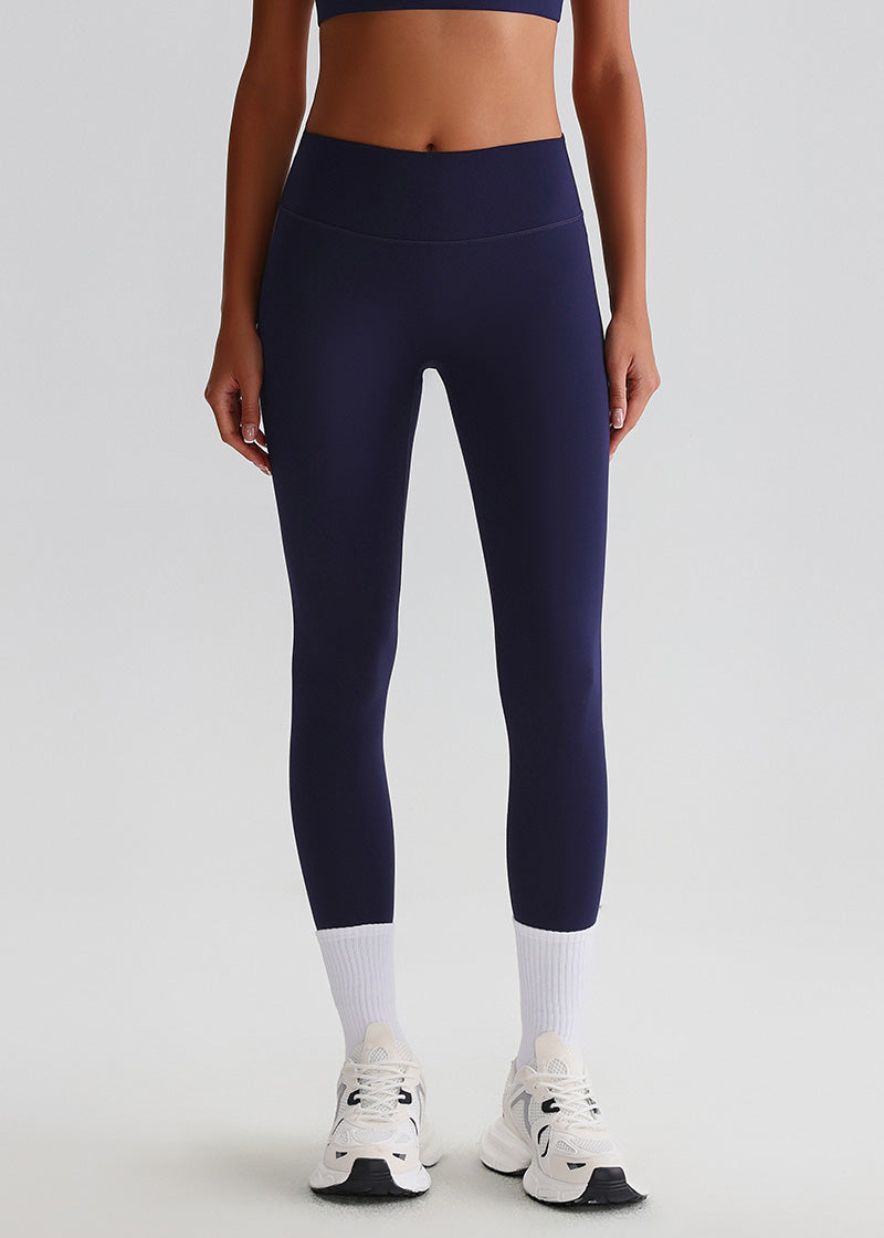 SISQUEEN No Line Recycled Leggings - Women’s Activewear-Blue Leggings-16