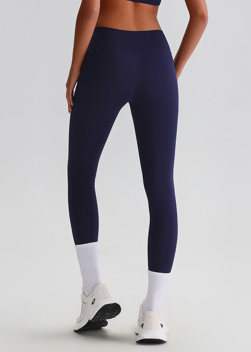 SISQUEEN No Line Recycled Leggings - Women’s Activewear-Blue Leggings-17