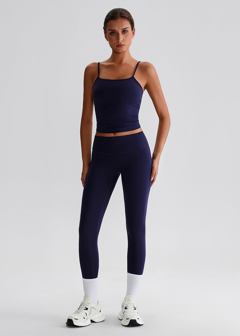 SISQUEEN No Line Recycled Leggings - Women’s Activewear-Blue Leggings-18