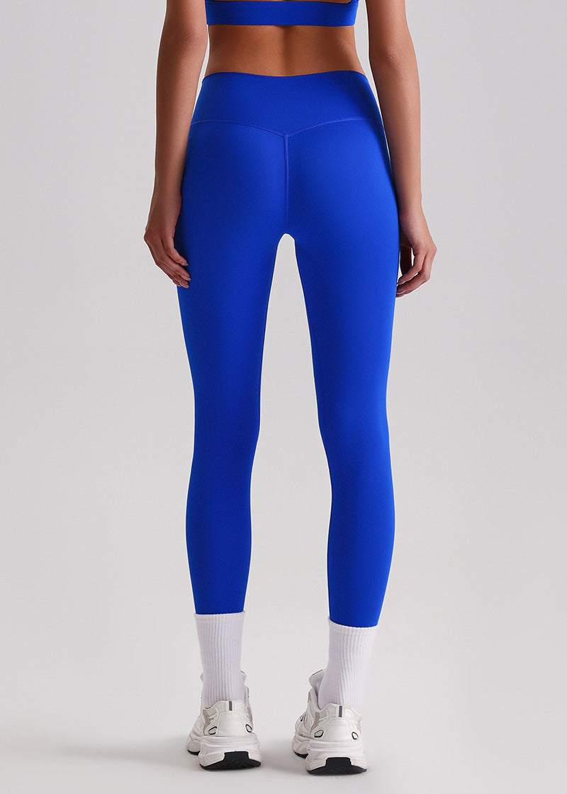 SISQUEEN No Line Recycled Leggings - Women’s Activewear-Blue Leggings-26