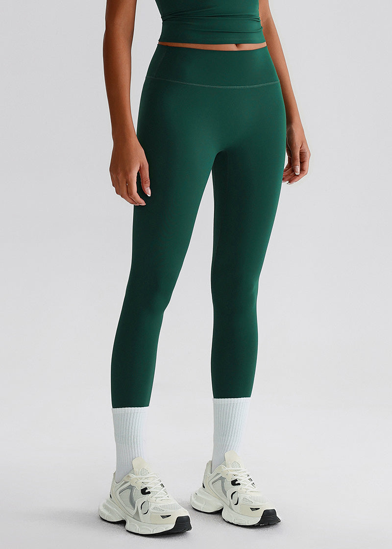 SISQUEEN No Line Recycled Leggings - Women’s Activewear-Green Leggings-28