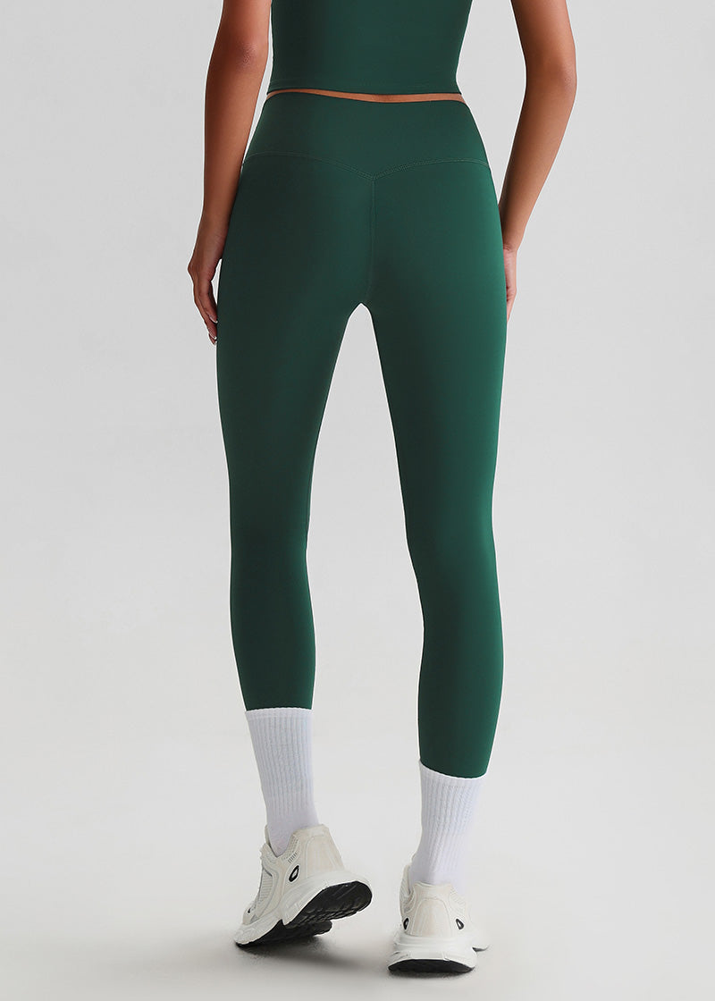 SISQUEEN No Line Recycled Leggings - Women’s Activewear-Green Leggings-29