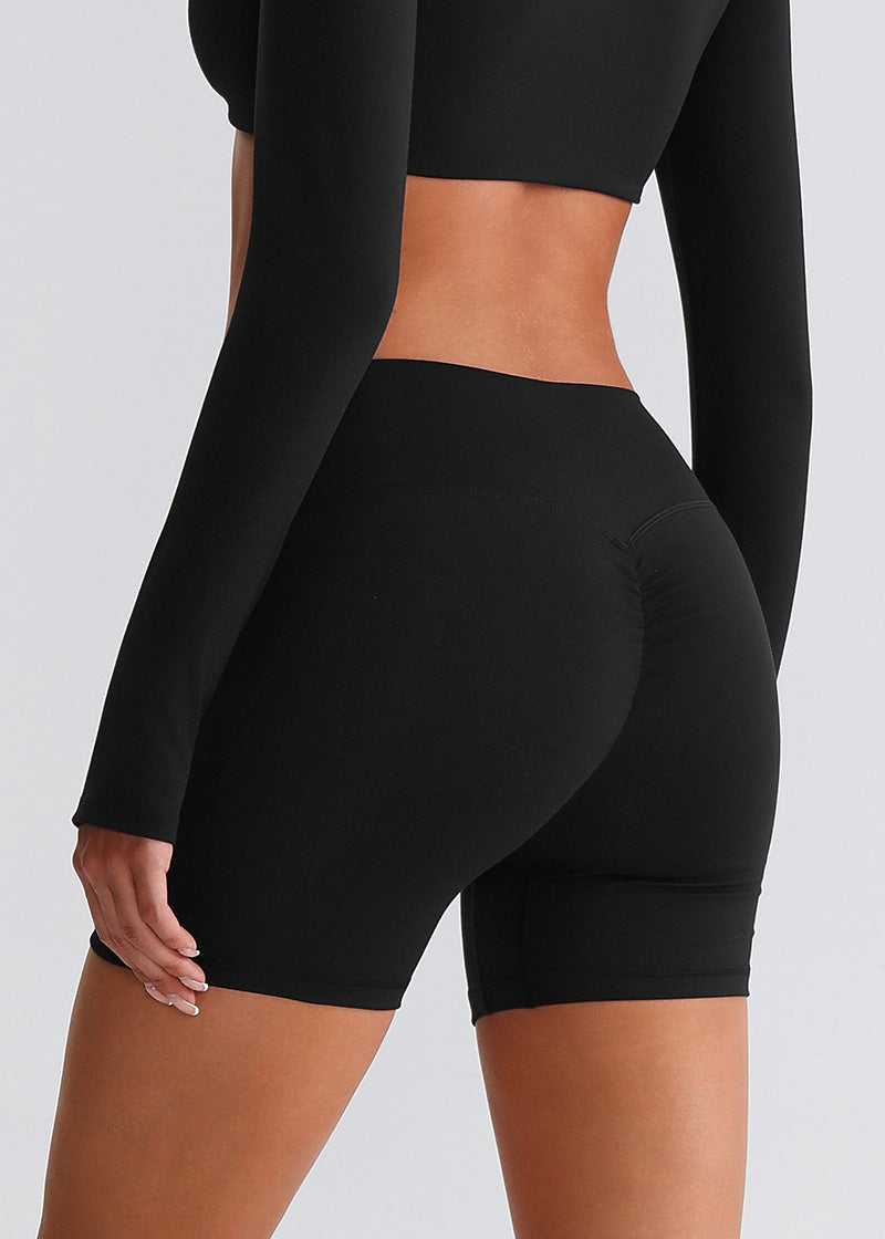 SisFlow™ No Line Scrunch Butt Shorts