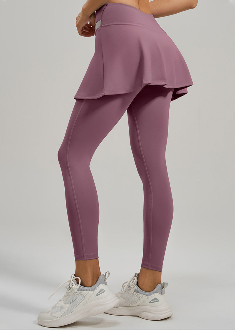 SisEco™ Color-Block Skirted Leggings