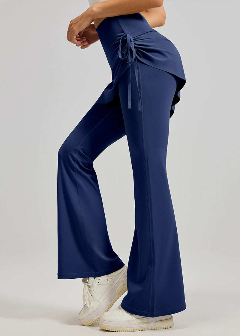 SisEco™ Ruched Flare Skirted Leggings