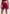SisFlow™ No Line Yoga Pockets Shorts-Colorful Workout Shorts-Magenta-1