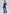 SISQUEEN Flared Jumpsuit for Women-Klein Blue-1