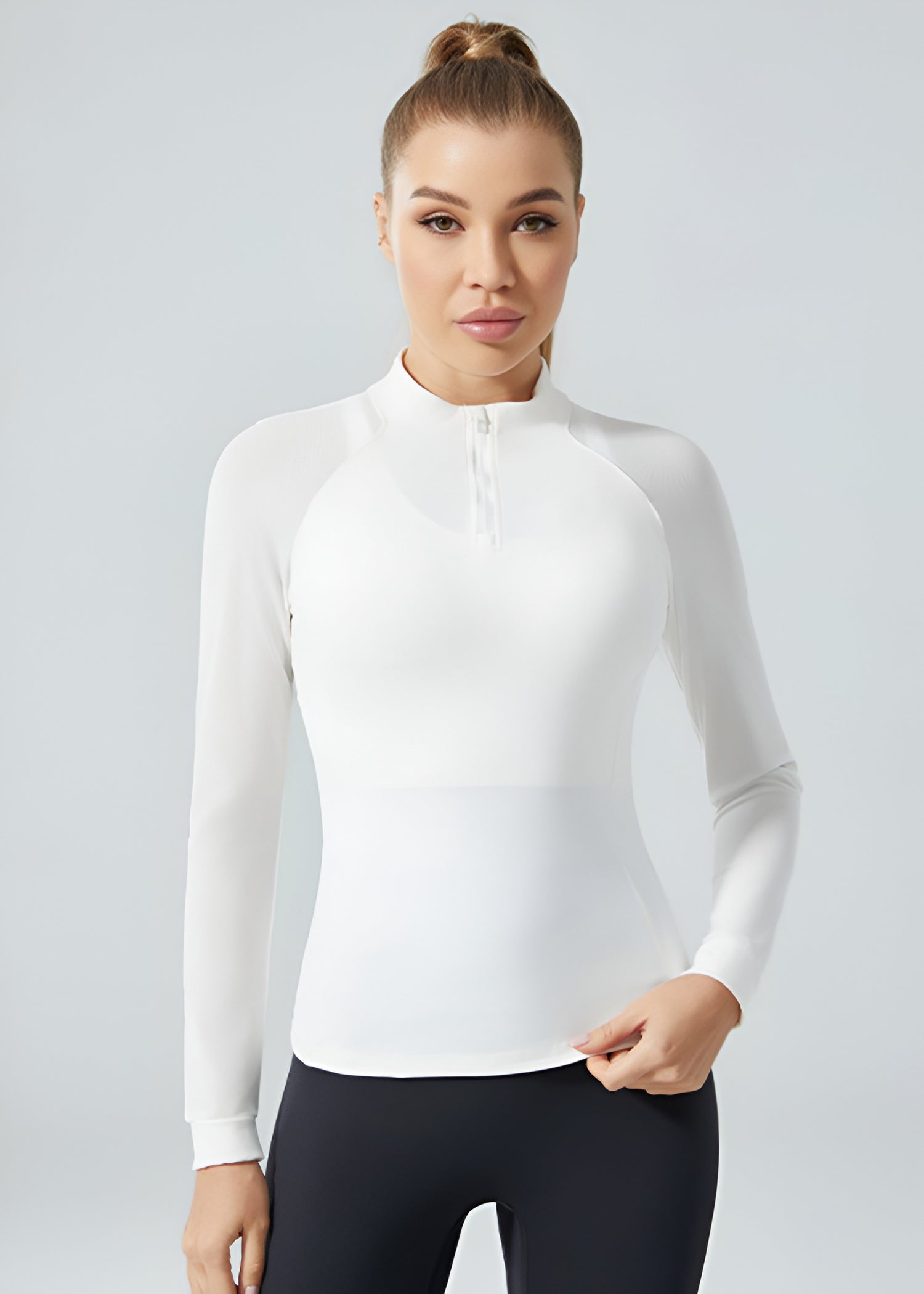 SisFlow™ Mesh Sleeve Quarter-Zip Shirt