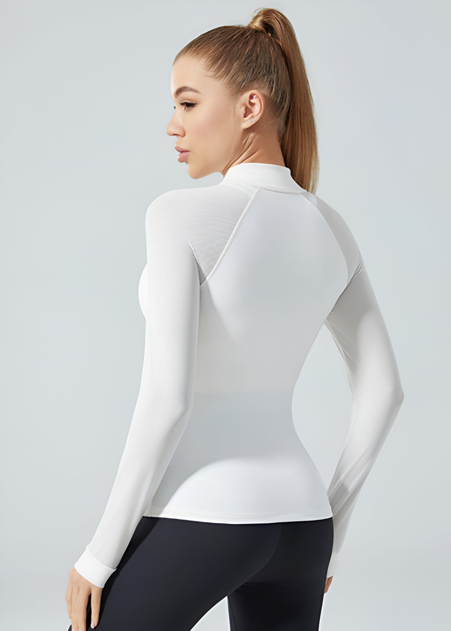 SisFlow™ Mesh Sleeve Quarter-Zip Shirt