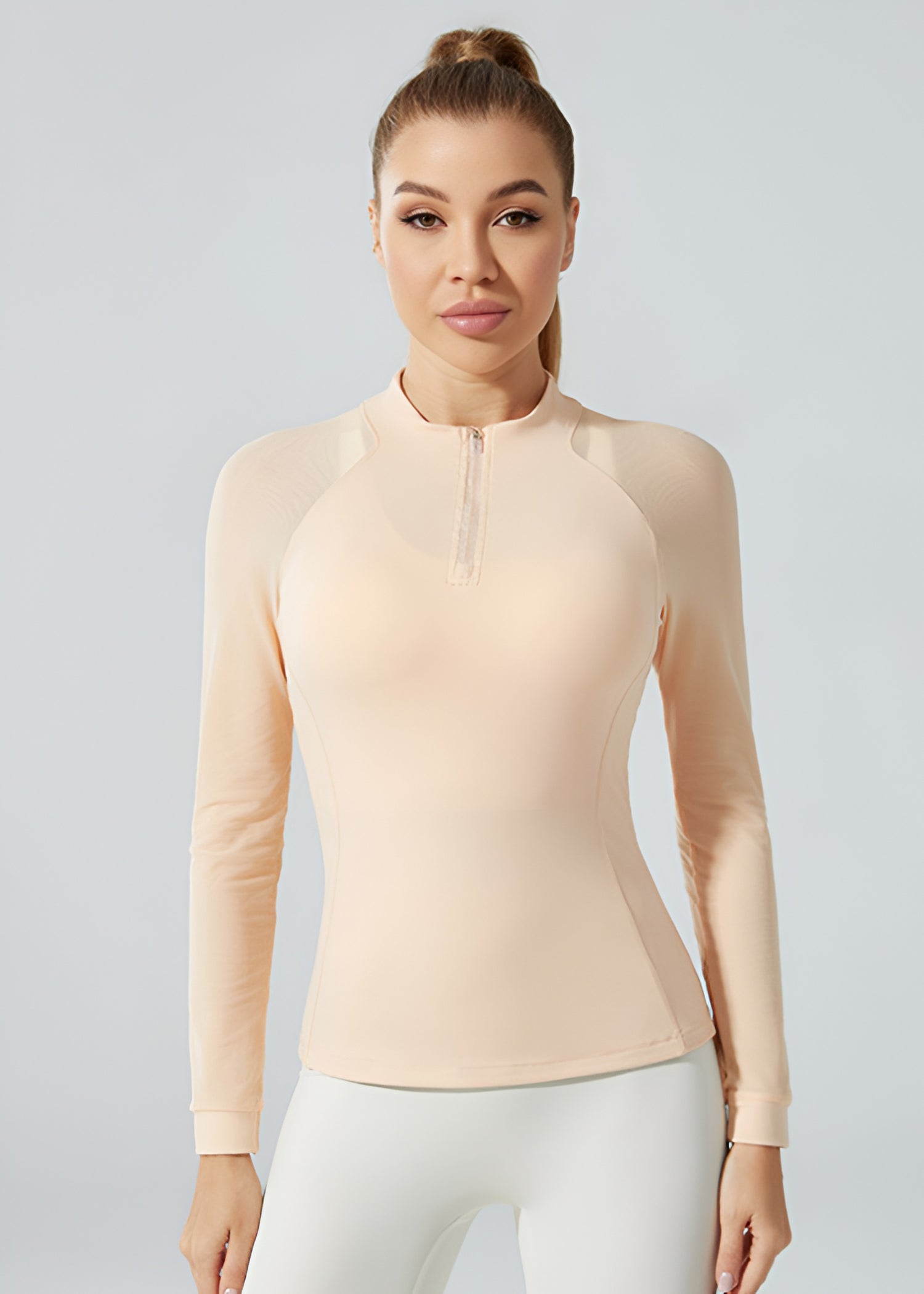 SisFlow™ Mesh Sleeve Quarter-Zip Shirt