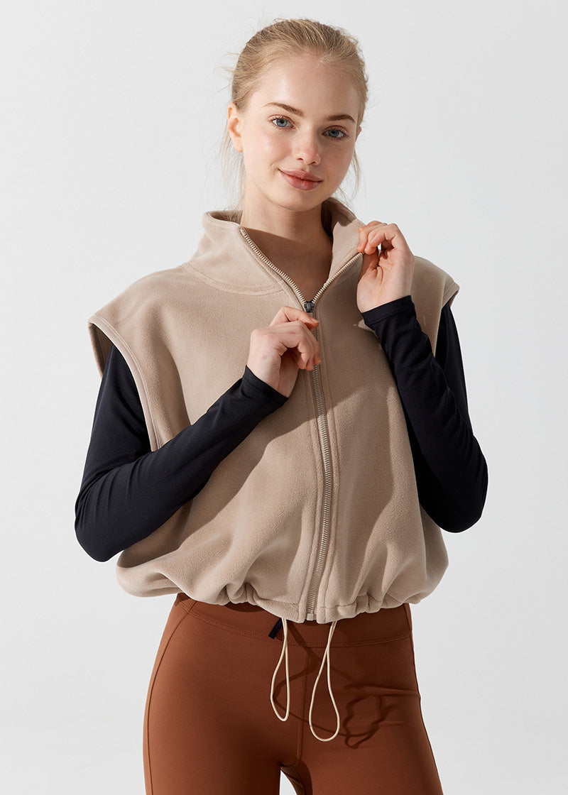 SisWarm™ Cozy Zip Fleece Vest