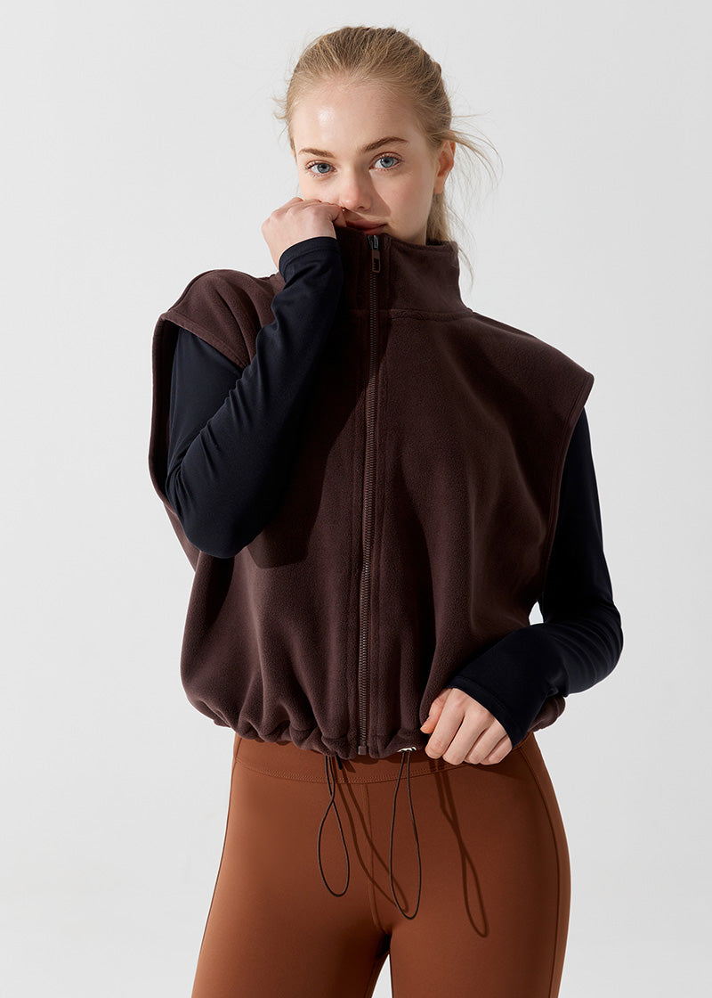 SisWarm™ Cozy Zip Fleece Vest