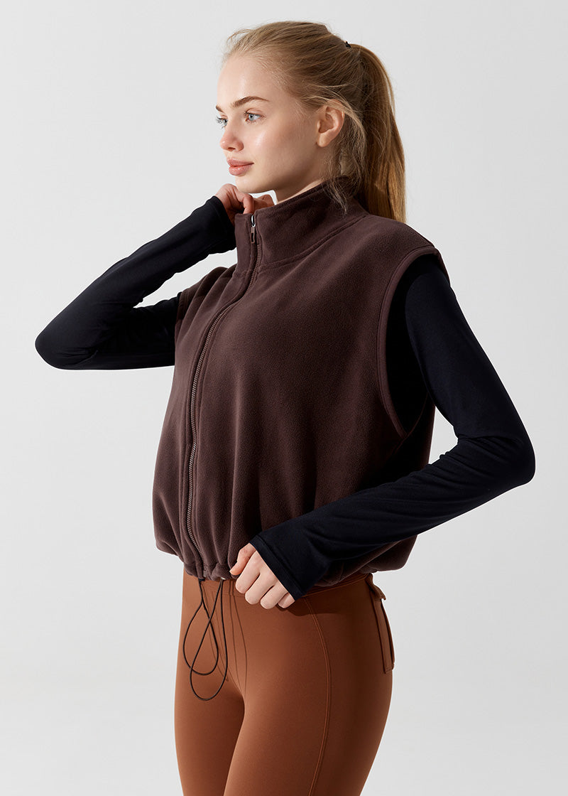 SisWarm™ Cozy Zip Fleece Vest
