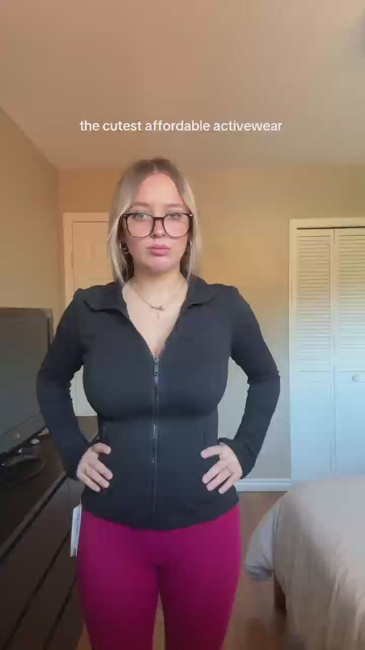 SisFlow™ Slim Fit Workout Jacket