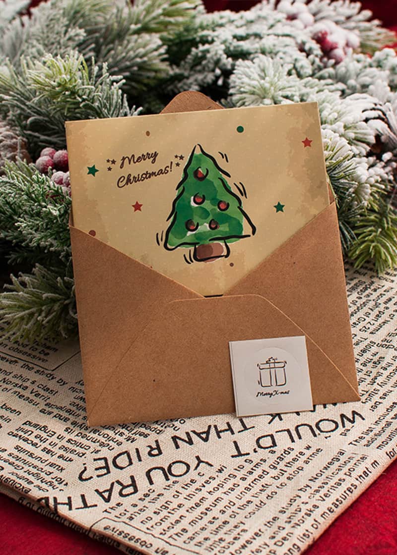 SISQUEEN Card Six Styles – Shipped Randomly SISQUEEN Christmas Card