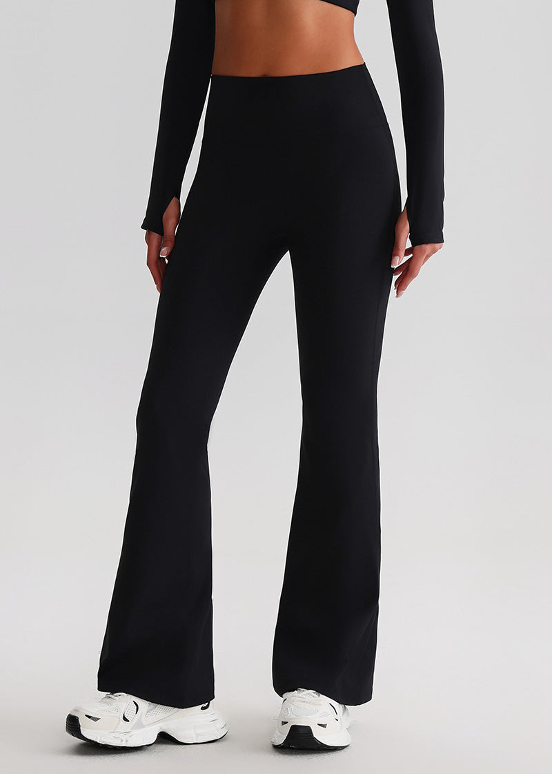 SISQUEEN Flare Leggings Black / 4/S SisEco™ No Line Flared Leggings