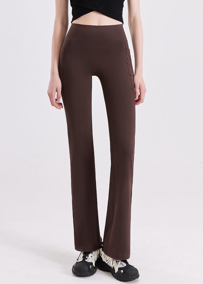 SisSculpt™ Pockets Flare Leggings - SISQUEEN Flared Leggings-1