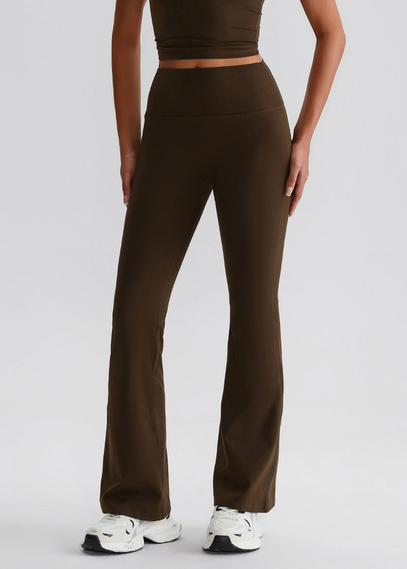 SISQUEEN Flare Leggings Dark Coffee / 4/S SisEco™ No Line Flared Leggings