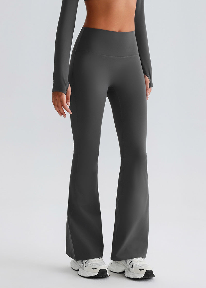 SISQUEEN Flare Leggings Iron Gray / 4/S SisEco™ No Line Flared Leggings