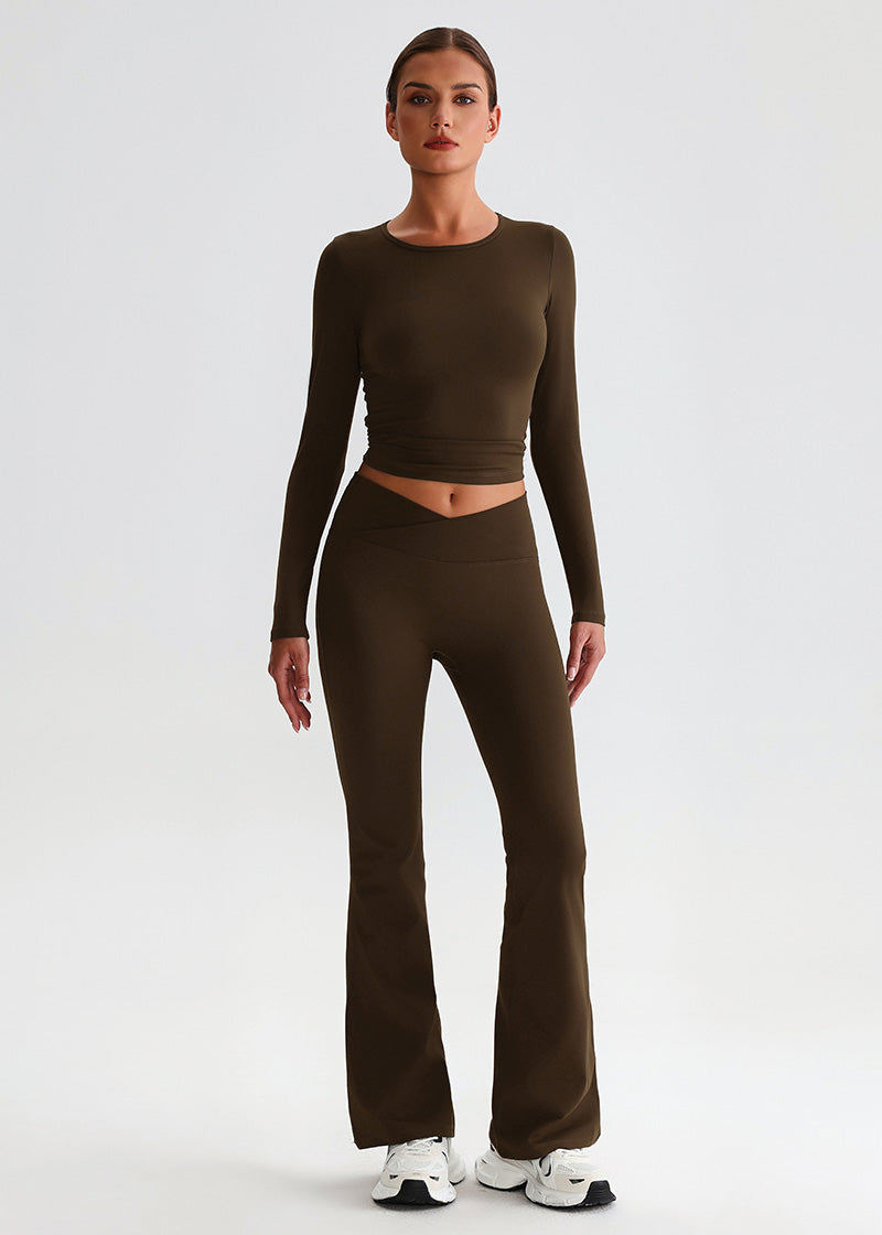 SISQUEEN Flare Leggings SisEco™ Aerie Flared Leggings