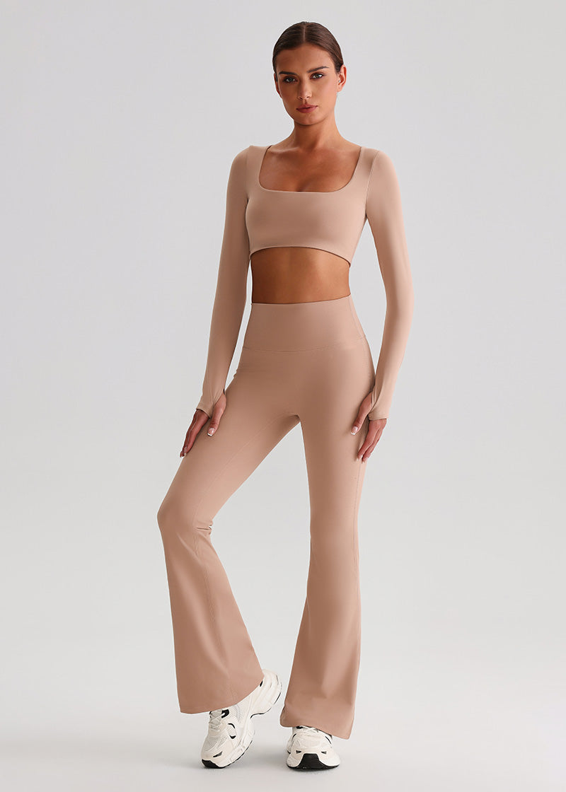 SISQUEEN Flare Leggings SisEco™ No Line Flared Leggings