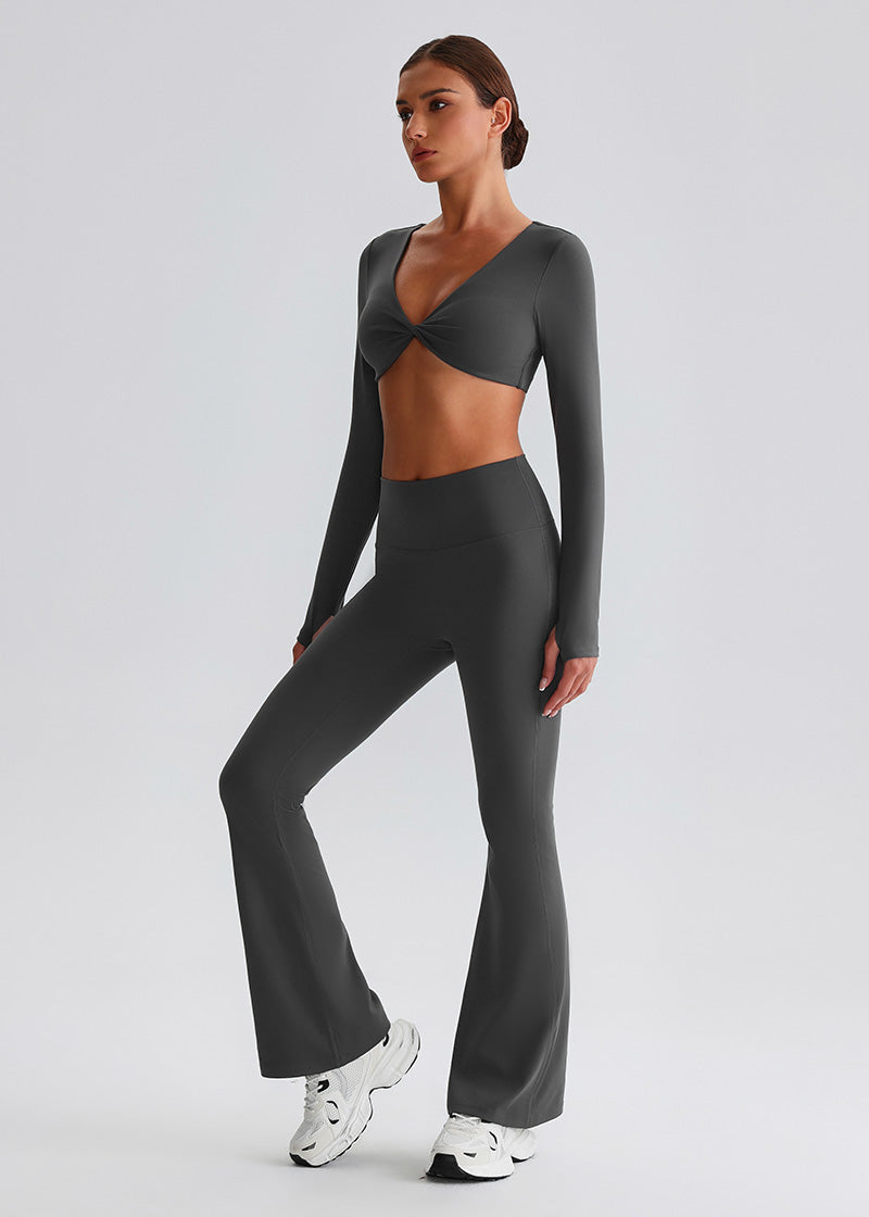 SISQUEEN Flare Leggings SisEco™ No Line Flared Leggings