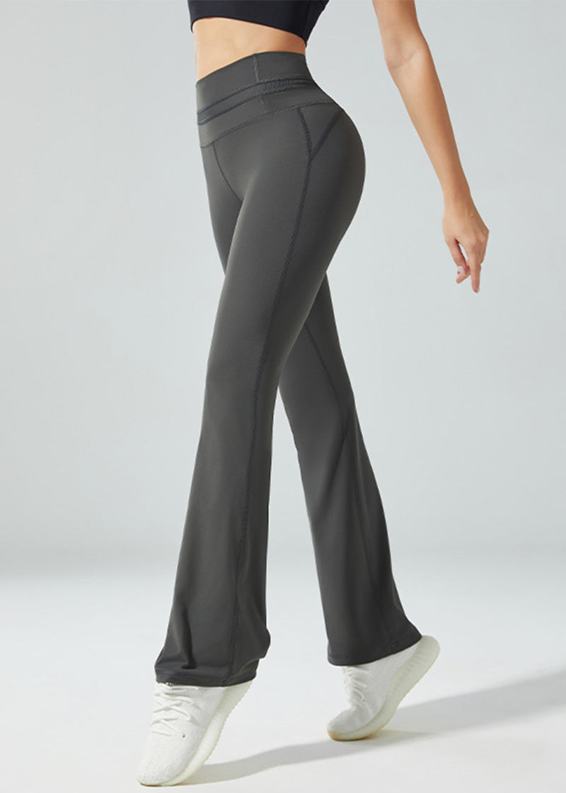 SISQUEEN Flare Leggings SisFlow™ Ribbed Waist Flare Leggings