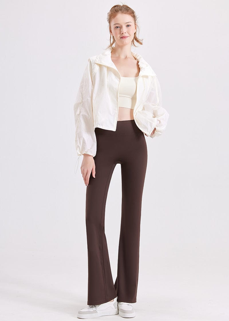 SisSculpt™ No Line Flare Leggings - Flare Leg Yoga Pants-10