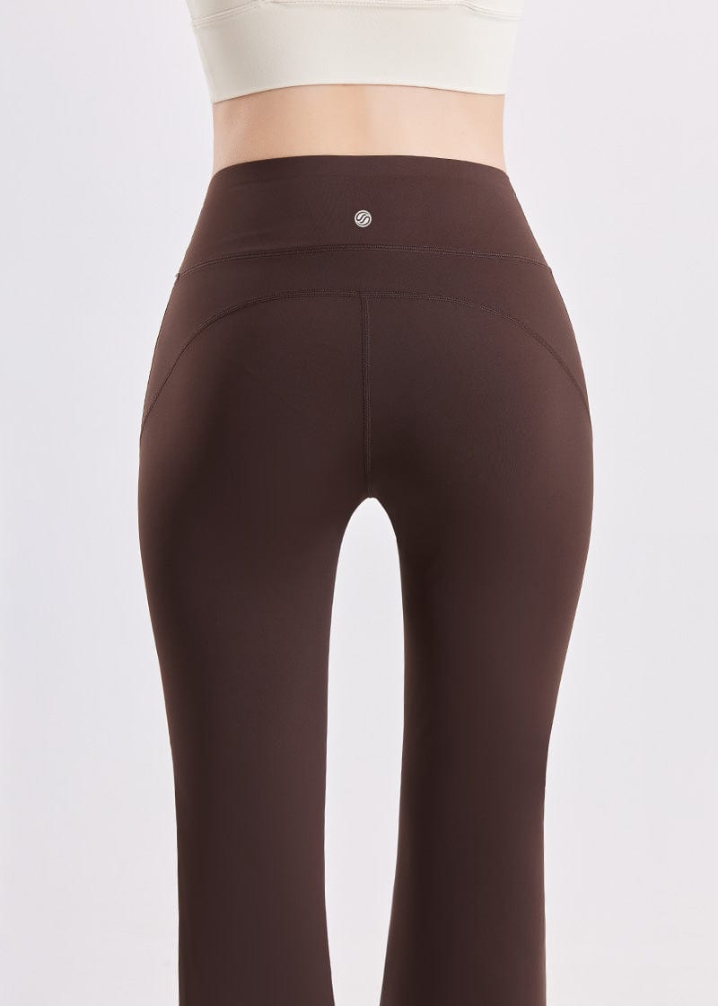SisSculpt™ No Line Flare Leggings - Flare Leg Yoga Pants-8
