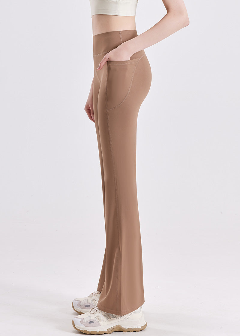 SisSculpt™ Pockets Flare Leggings - SISQUEEN Flared Leggings-10