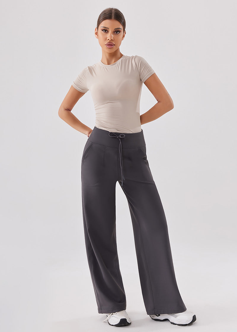 SISQUEEN Flare Leggings SisWarm™ Fleece Wide-Leg Pants