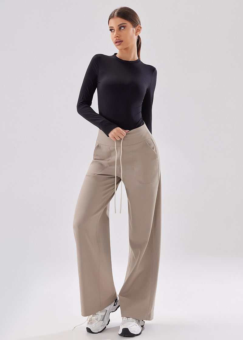 SISQUEEN Flare Leggings SisWarm™ Fleece Wide-Leg Pants
