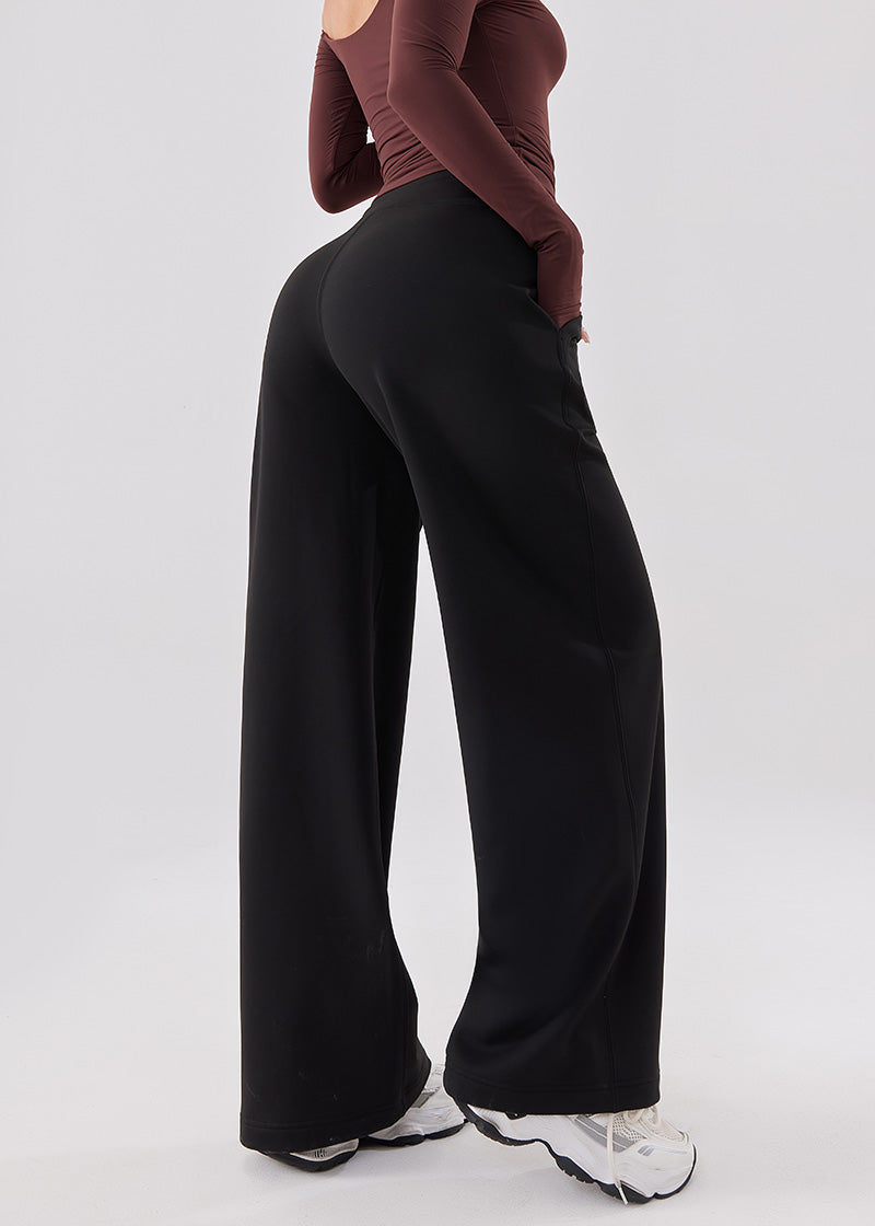 SISQUEEN Flare Leggings SisWarm™ Fleece Wide-Leg Pants