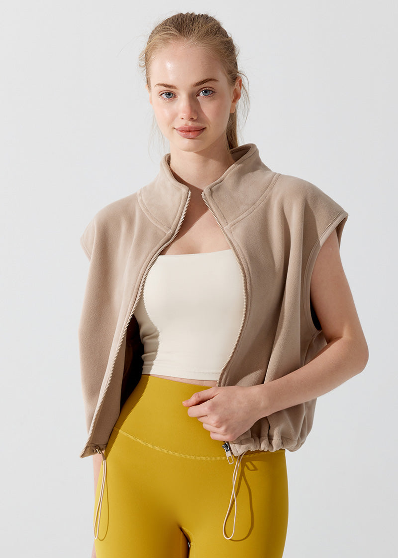 SISQUEEN Jacket SisWarm™ Cozy Zip Fleece Vest