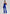SISQUEEN Flared Jumpsuit for Women-Klein Blue-1