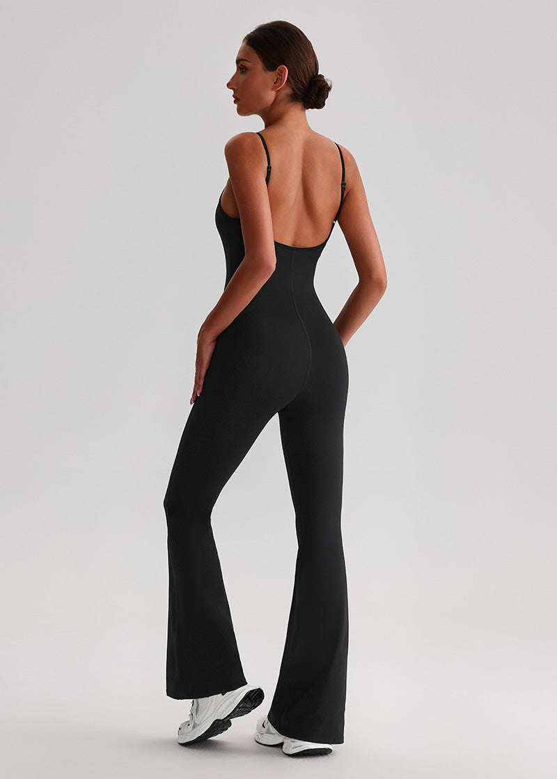 SISQUEEN Jumpsuit SisEco™ Flared Jumpsuit with Spaghetti Straps