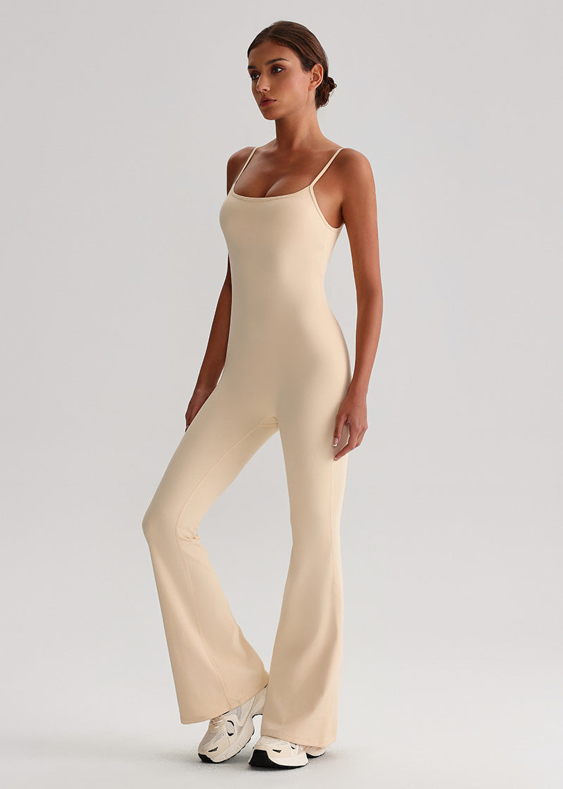 SISQUEEN Jumpsuit SisEco™ Flared Jumpsuit with Spaghetti Straps