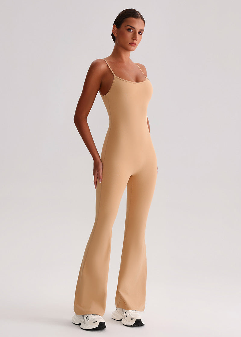SISQUEEN Jumpsuit SisEco™ Flared Jumpsuit with Spaghetti Straps