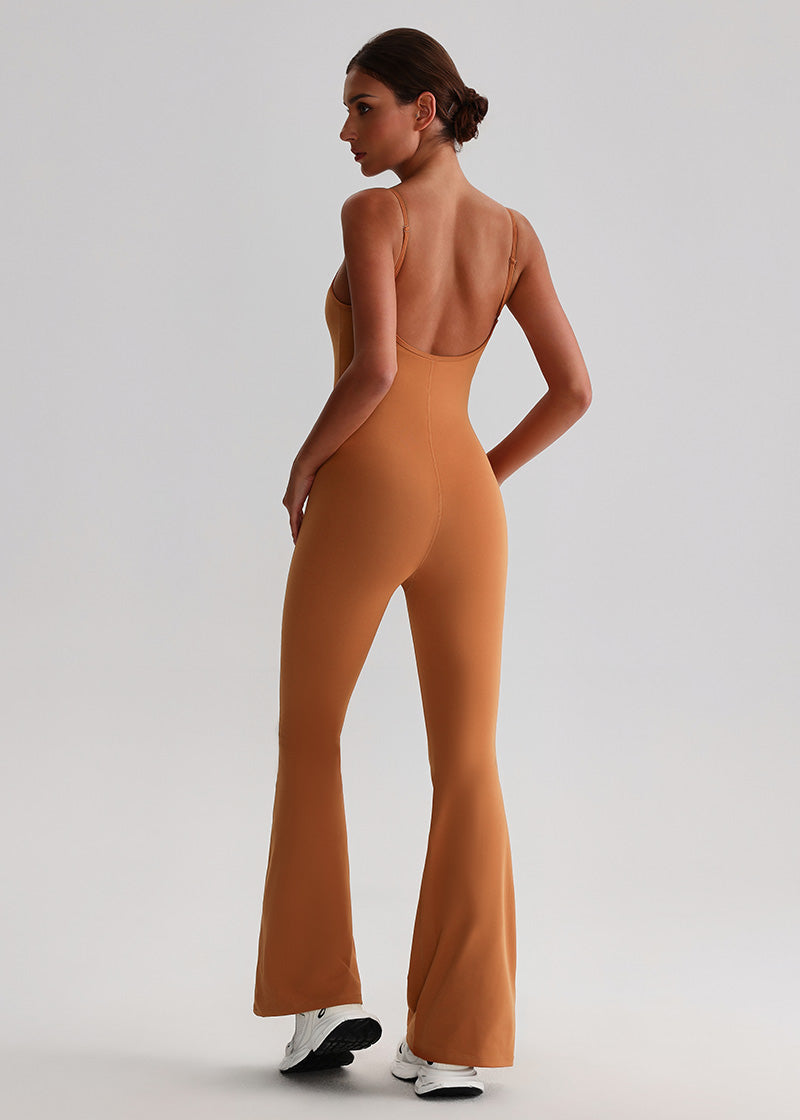 SISQUEEN Jumpsuit SisEco™ Flared Jumpsuit with Spaghetti Straps