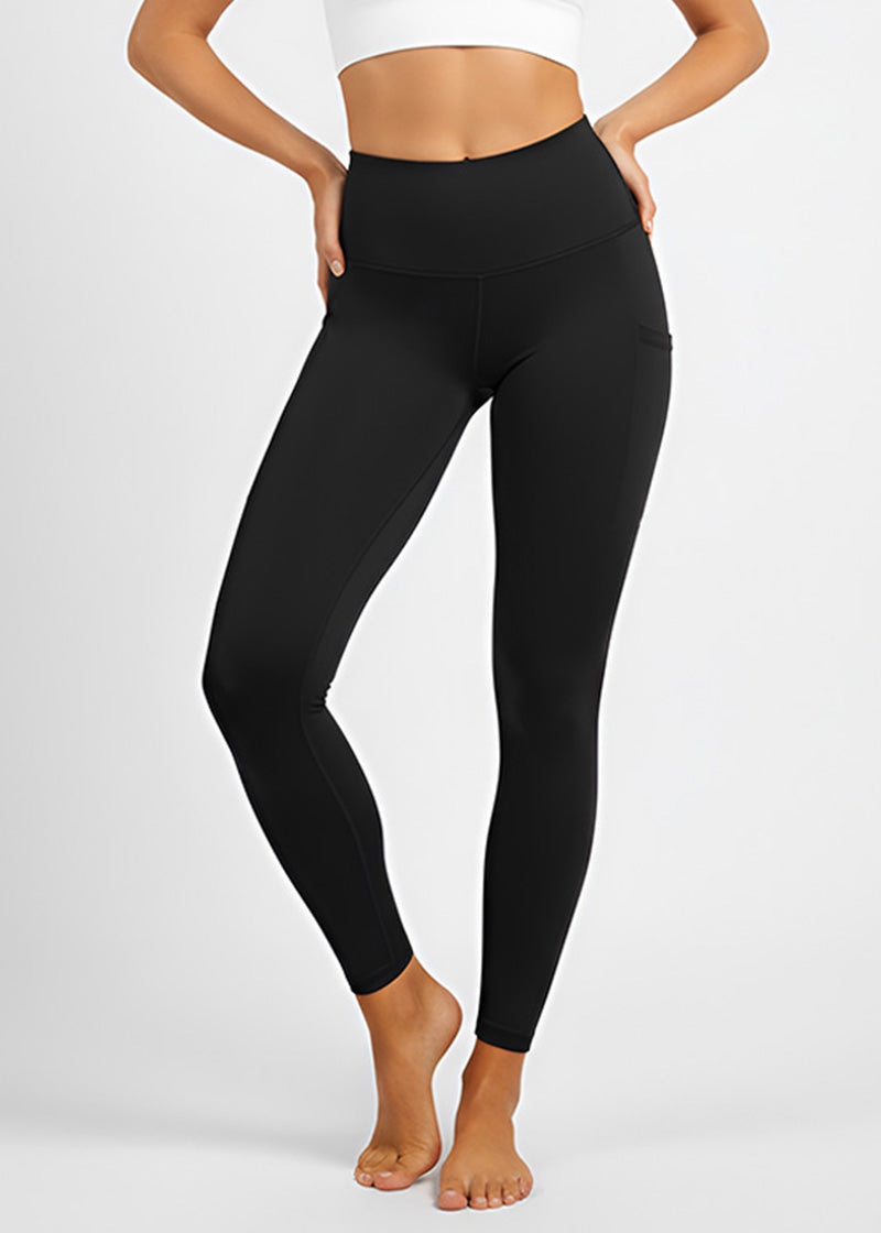 SISQUEEN Leggings Black / XS SisFlow™ Tummy Control Pocket Leggings