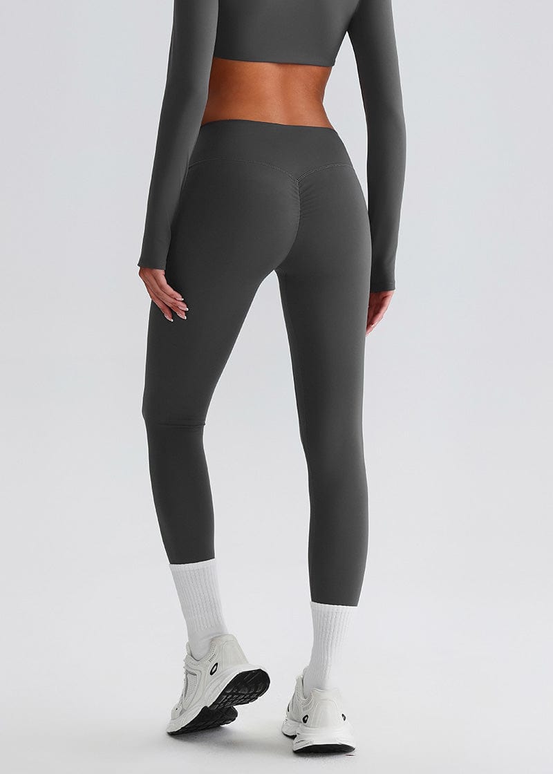 SISQUEEN No Line Scrunch Butt Leggings-Gym & Yoga Workout Pants-33