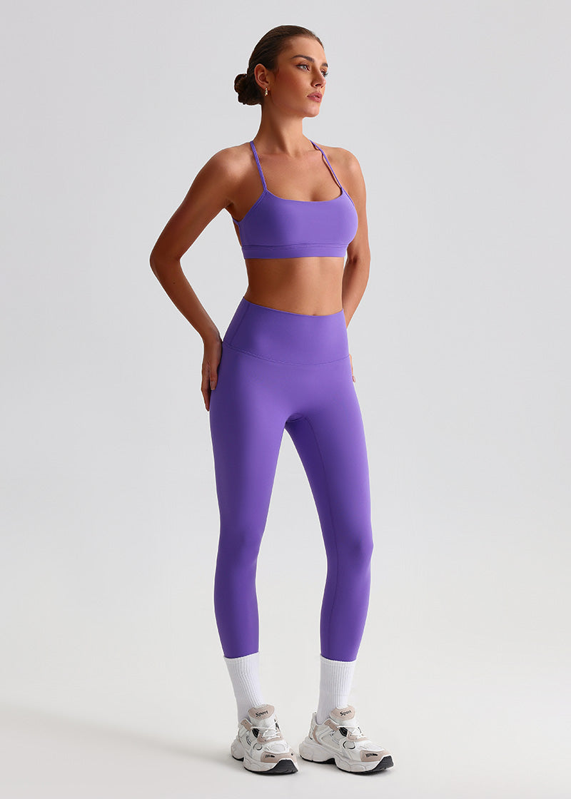 SisFlow™ No Line Leggings–High Waist Leggings Workout Pants-Purple-18