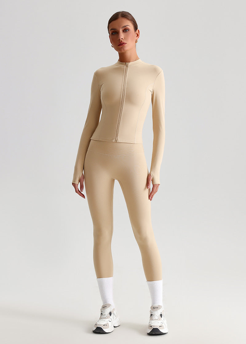 SisFlow™ No Line Leggings–High Waist Leggings Workout Pants-White-30