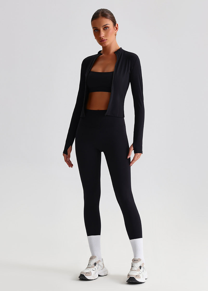 SisFlow™ No Line Leggings–High Waist Leggings Workout Pants-Black-06