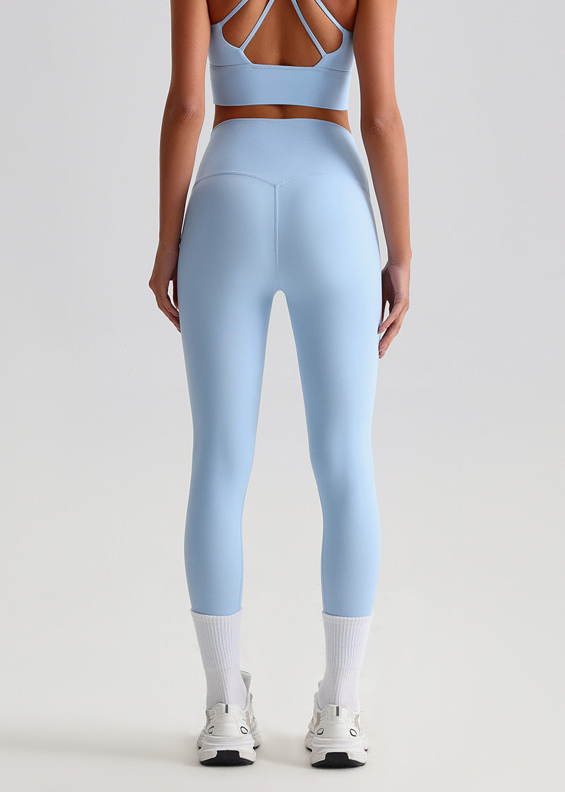SisFlow™ No Line Leggings–High Waist Leggings Workout Pants-Blue-35