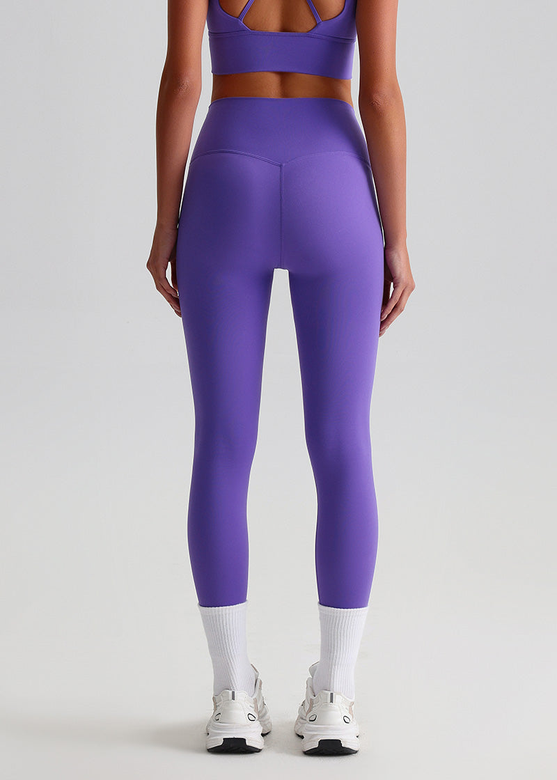SisFlow™ No Line Leggings–High Waist Leggings Workout Pants-Purple-17