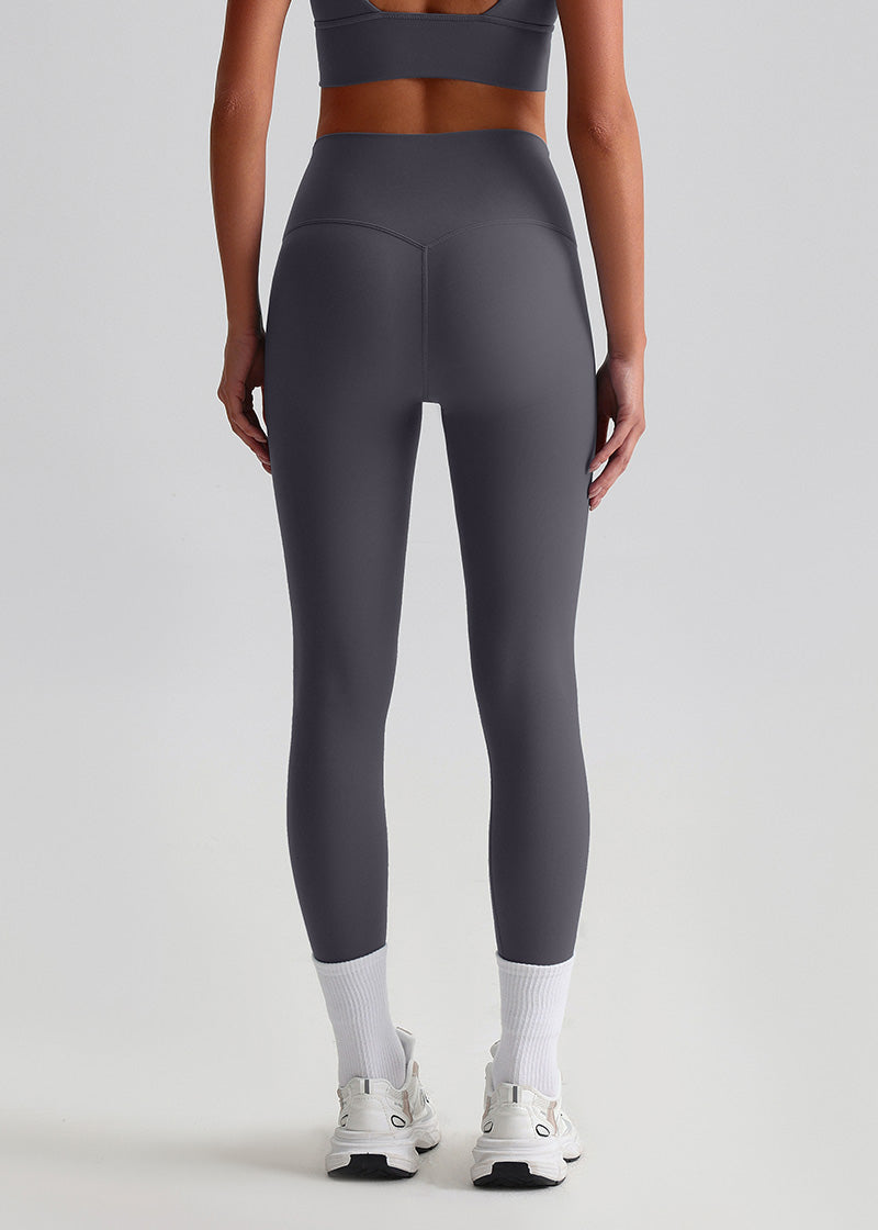 SisFlow™ No Line Leggings–High Waist Leggings Workout Pants-Grey-11