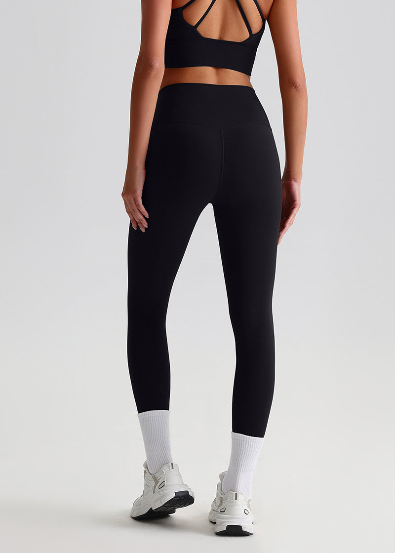 SisFlow™ No Line Leggings–High Waist Leggings Workout Pants-Black-05