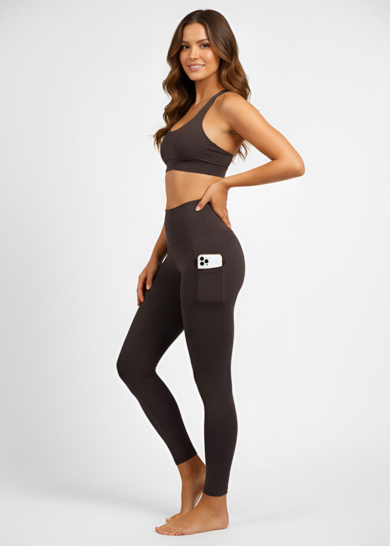 SISQUEEN Leggings SisFlow™ Tummy Control Pocket Leggings